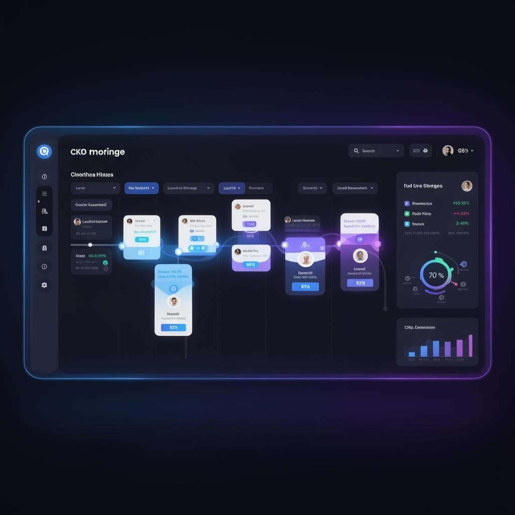 CRM Automation interface